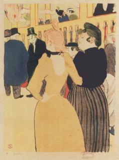 Henri De Toulouse-Lautrec - Au Moulin Rouge, La Goulue Et Sa Soeur (D.11; W.1; A.6)