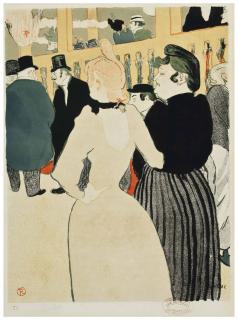 Henri De Toulouse-Lautrec - Au Moulin rouge, la Goulue et sa Soeur