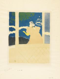 Henri De Toulouse-Lautrec - Aux Ambassadeurs - Chanteuse Au Café-Concert (D. 68; Adr. 70; W. 58)