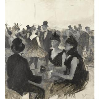 Henri de Toulouse-Lautrec - Bal Masqué