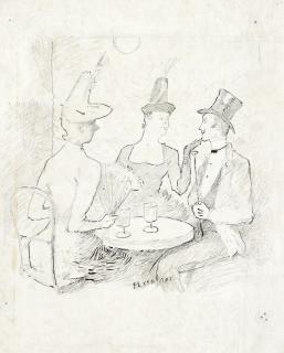 Henri de Toulouse-Lautrec - Café-Concert À Montmarte