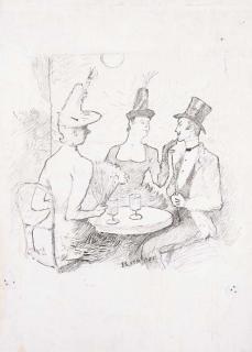 Henri de Toulouse-Lautrec - Café-Concert à Montmartre