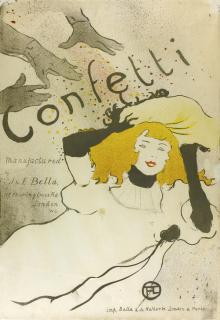 Henri De Toulouse-Lautrec - Confetti (D. 352; Adr. 101; W. P13)