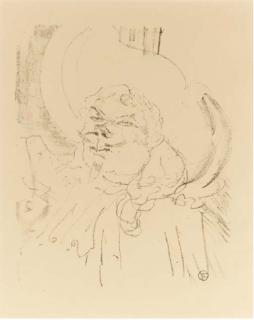 Henri De Toulouse-Lautrec - Coquelin Ainé; and Lucien Guitry (D. 153, W. 254, Adr. 263; and D. 155, W. 259, Adr. 265)