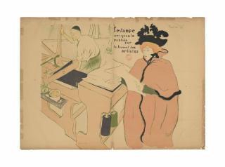 Henri De Toulouse-Lautrec - Couverture De L\'Estampe Originale (Delteil 17; Wittrock 3; Adriani 9)