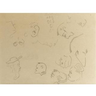 Henri De Toulouse-Lautrec - Croquis