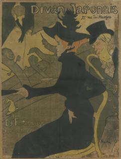 Henri De Toulouse-Lautrec - Divan Japonais (D. 341; Adr. 8; W. P11)