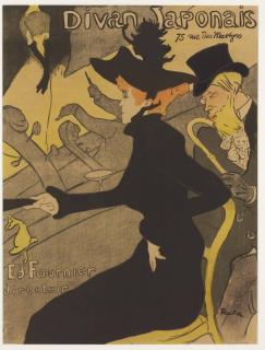 Henri De Toulouse Lautrec - Divan Japonais (D. 341; W. P11; Adr. 8)