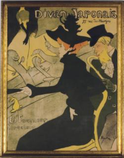 Henri De Toulouse-Lautrec - Divan Japonais (D. 341; W. P11; Adr. 8)