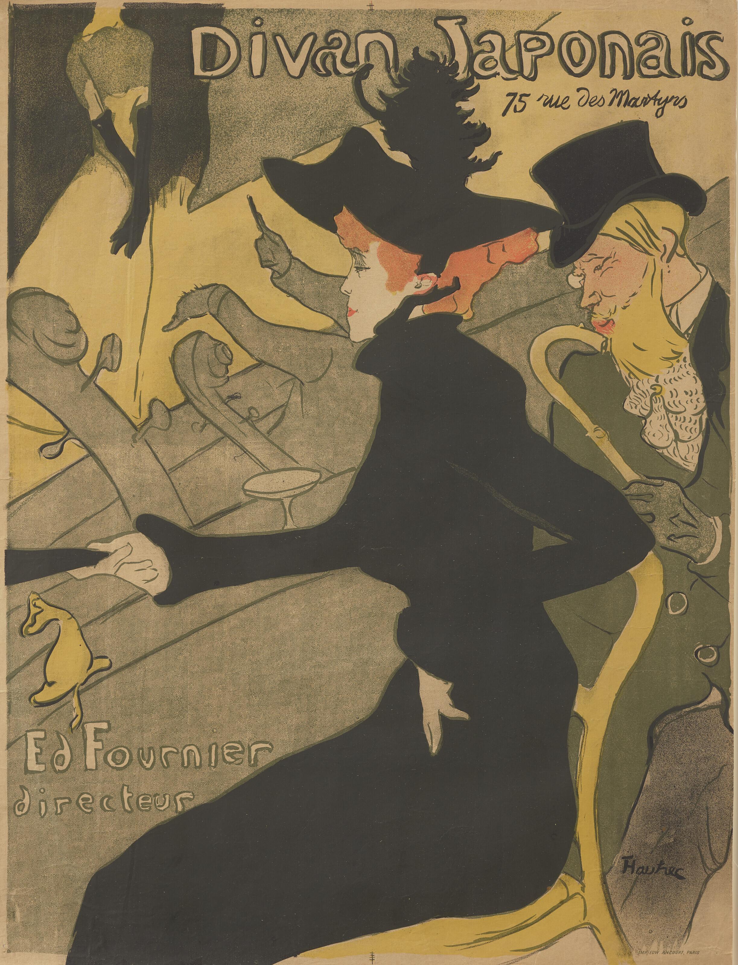 Henri De Toulouse-Lautrec - Divan Japonais