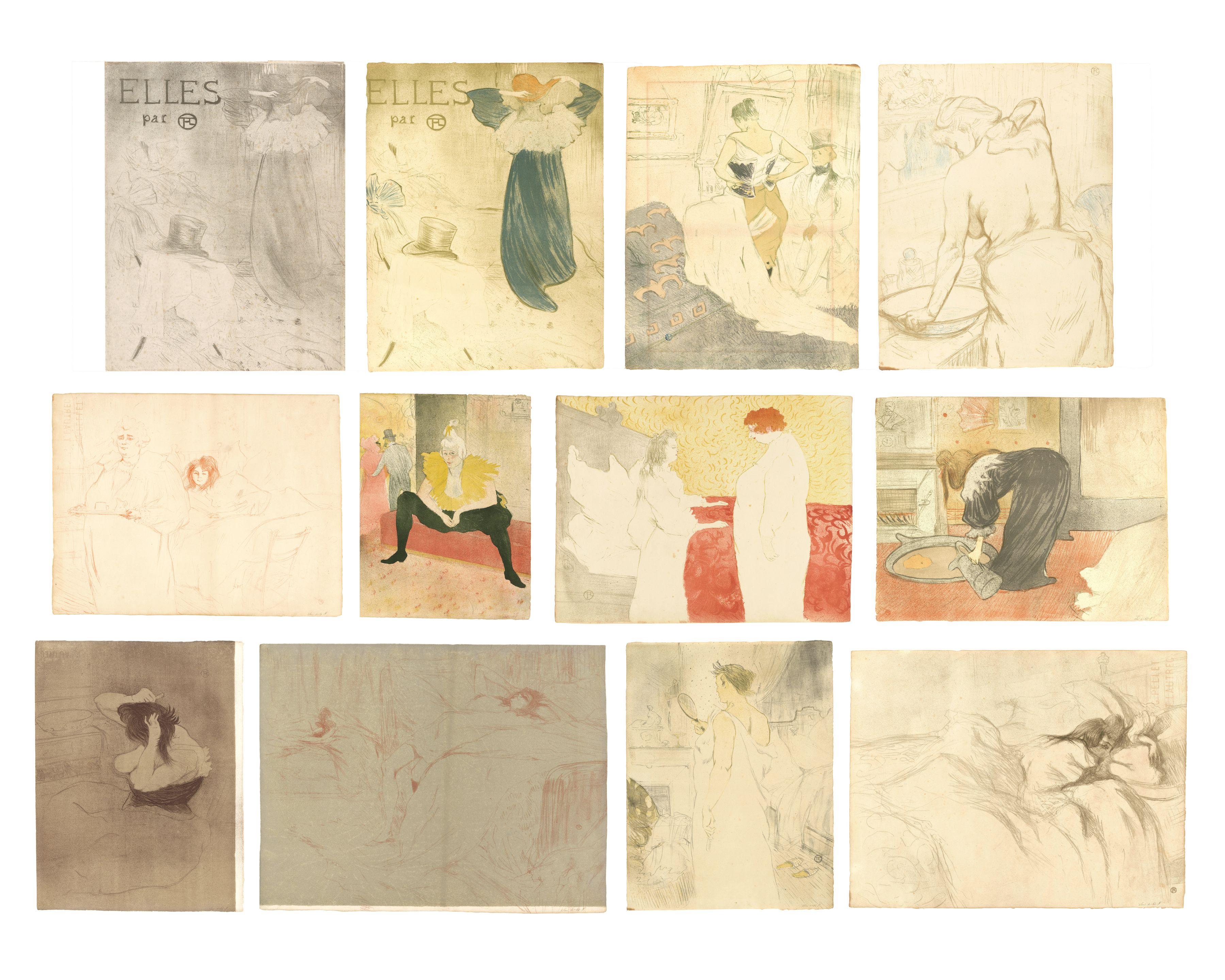 Henri De Toulouse-Lautrec - Elles