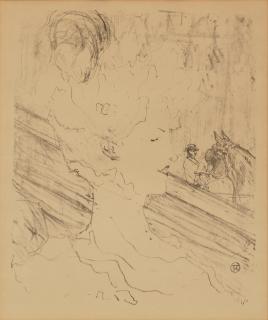 Henri de Toulouse-Lautrec - Émilienne d\'Alençon, from Treize Lithographies