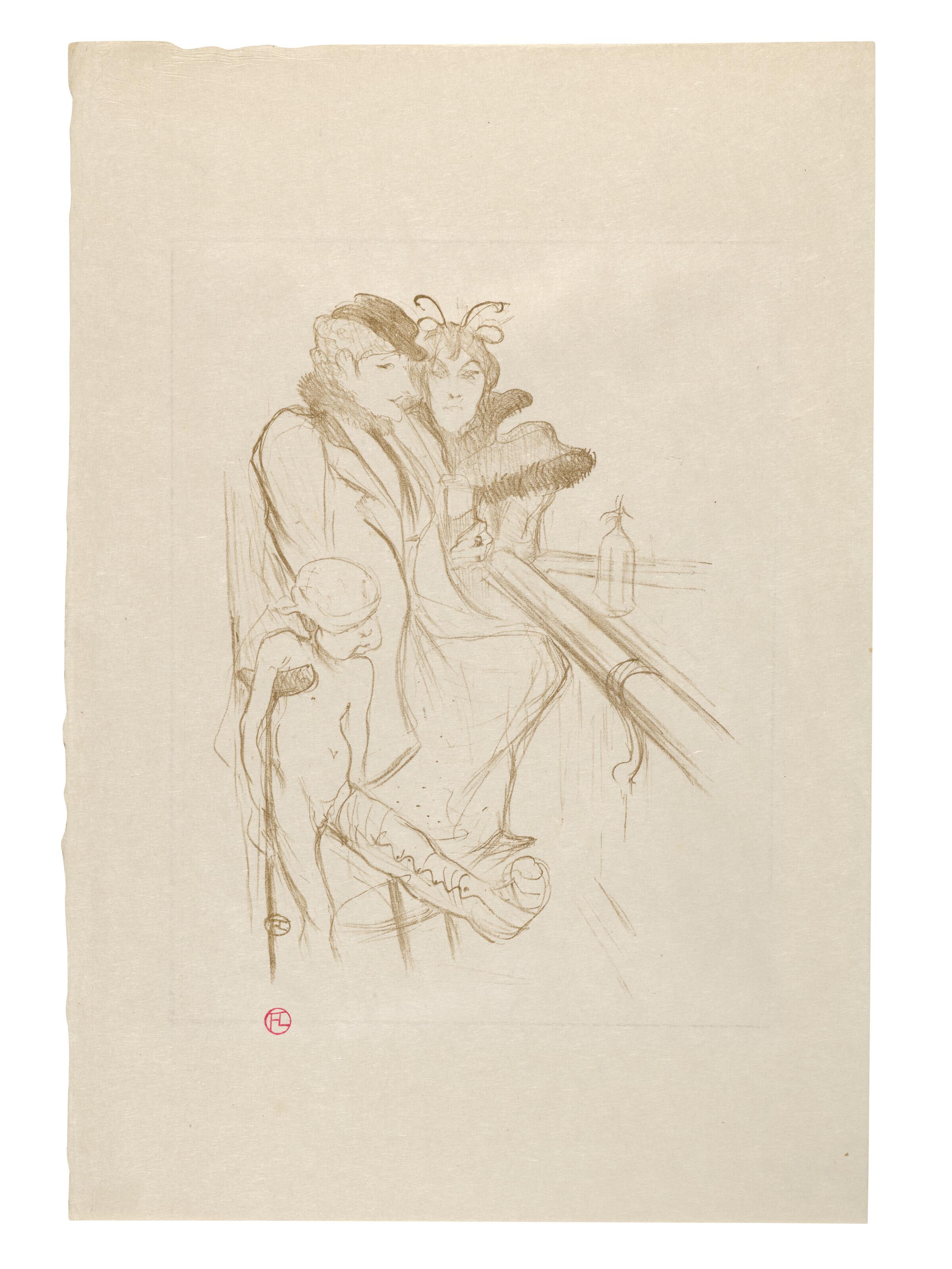 Henri De Toulouse-Lautrec - Eros vanné