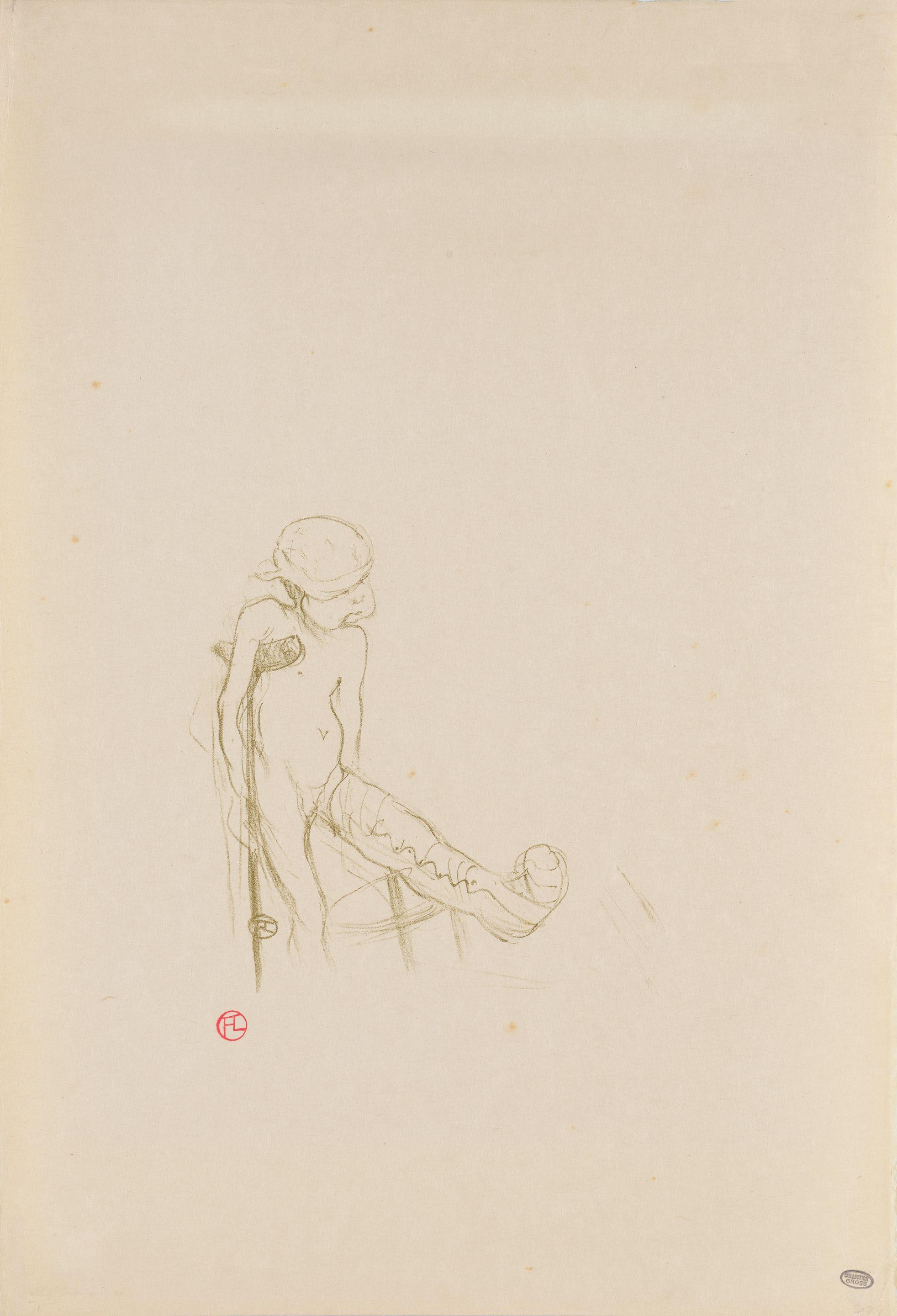 Henri De Toulouse-Lautrec - Eros vanné