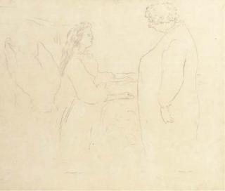 Henri De Toulouse-Lautrec - Femme au lit - au petit lever