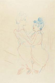 Henri de Toulouse Lautrec - Femmes dansant