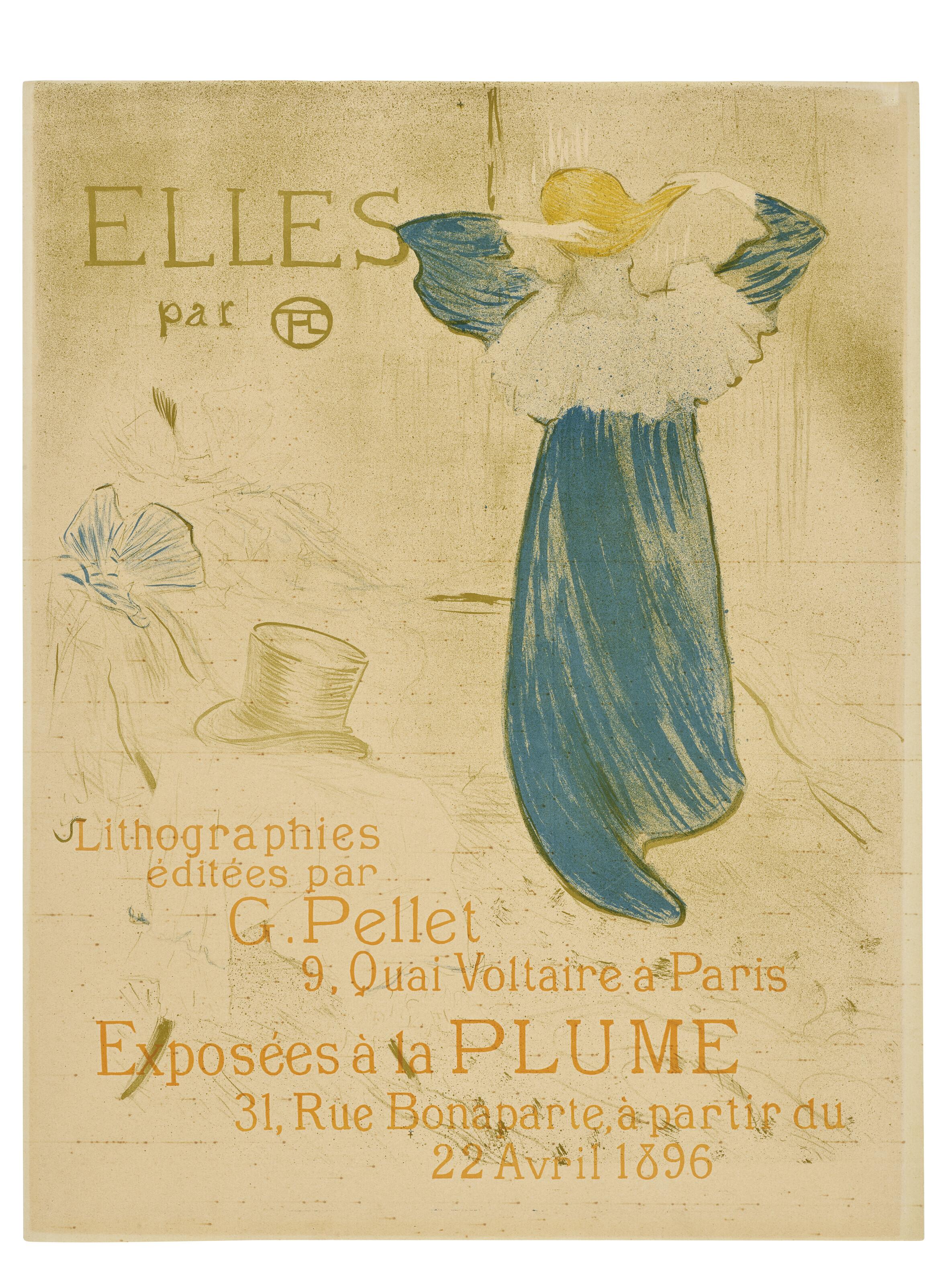 Henri de Toulouse-Lautrec - Frontispiece, from Elles