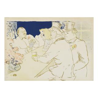 Henri De Toulouse-Lautrec - Irish And American Bar, Rue Royale - The Chap Book (D. 362; Adr. 139; W. P18)