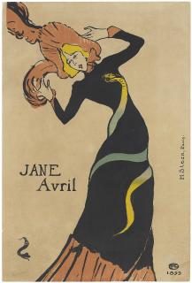 Henri De Toulouse-Lautrec - Jane Avril
