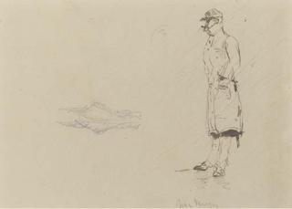 Henri de Toulouse-Lautrec - Jolie Temps (Recto), Etude Pour Cheval (Verso)