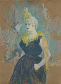 Henri De Toulouse-Lautrec - La Clownesse Cha-U-Kao