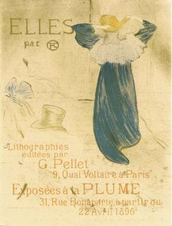 Henri De Toulouse-Lautrec - La Couverture, from Elles (D. 179; W. 155; Adr. 171)