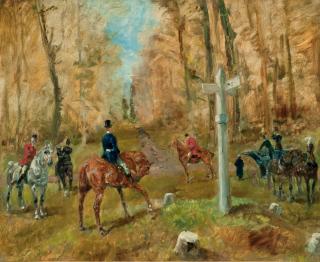 Henri De Toulouse-Lautrec - La croisée des chemins