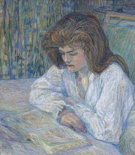 Henri De Toulouse-Lautrec - La Liseuse