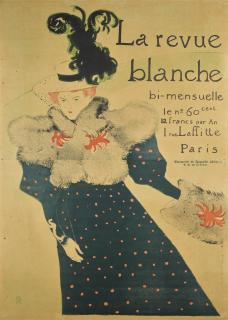 Henri De Toulouse-Lautrec - La Revue Blanche (D. 355; Adr. 130; W. P16)