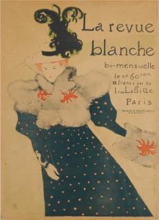 Henri De Toulouse-Lautrec - La Revue Blanche (D. 355; Adr. 130; W. P16)