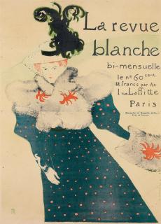 Henri De Toulouse-Lautrec - La revue blanche (D. 355; W. P16; Adr. 130)