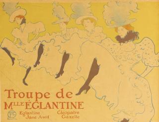 Henri De Toulouse-Lautrec - La Troupe De Mademoiselle Eglantine (D. 361; Adr. 162; W. P 21)