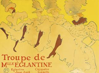 Henri De Toulouse-Lautrec - La Troupe De Mademoiselle Eglantine (D. 361; Adr. 162; W. P21)