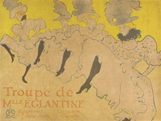 Henri De Toulouse-Lautrec - La Troupe de Mademoiselle Eglantine (D. 361; W. P21; Adr. 162)