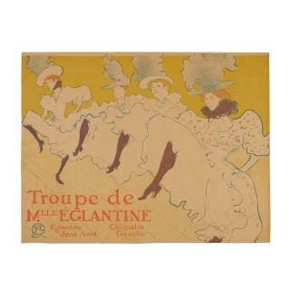 Henri de Toulouse-Lautrec - La Troupe de Mademoiselle Églantine