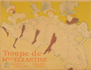 Henri De Toulouse-Lautrec - La Troupe de Mademoiselle Églantine