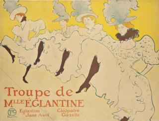 Henri De Toulouse-Lautrec - La Troupe De Mademoiselle Églantine
