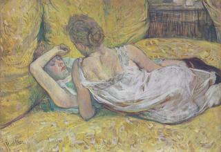 Henri de Toulouse-Lautrec - L\'abandon (Les deux amies)