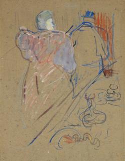 Henri De Toulouse-Lautrec - L\'Argent (Comédie en 4 actes de M.E. Fabre)