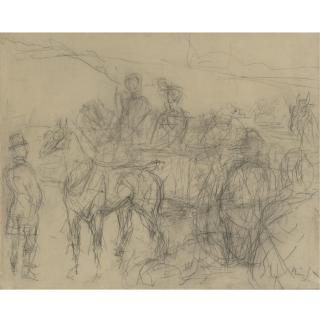 Henri De Toulouse-Lautrec - L\'Attelage