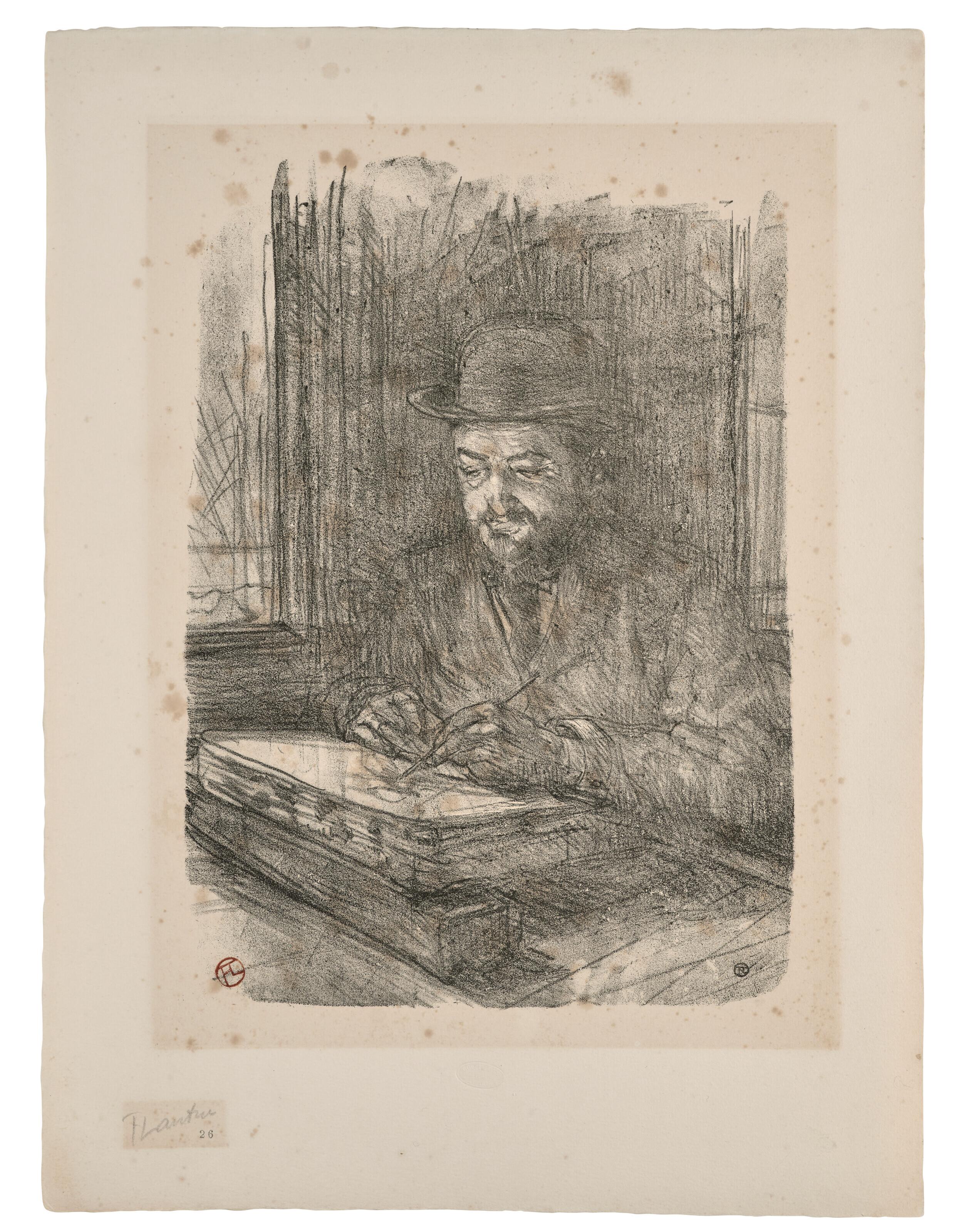 Henri De Toulouse-Lautrec - Le Bon Graveur (Adolphe Albert)