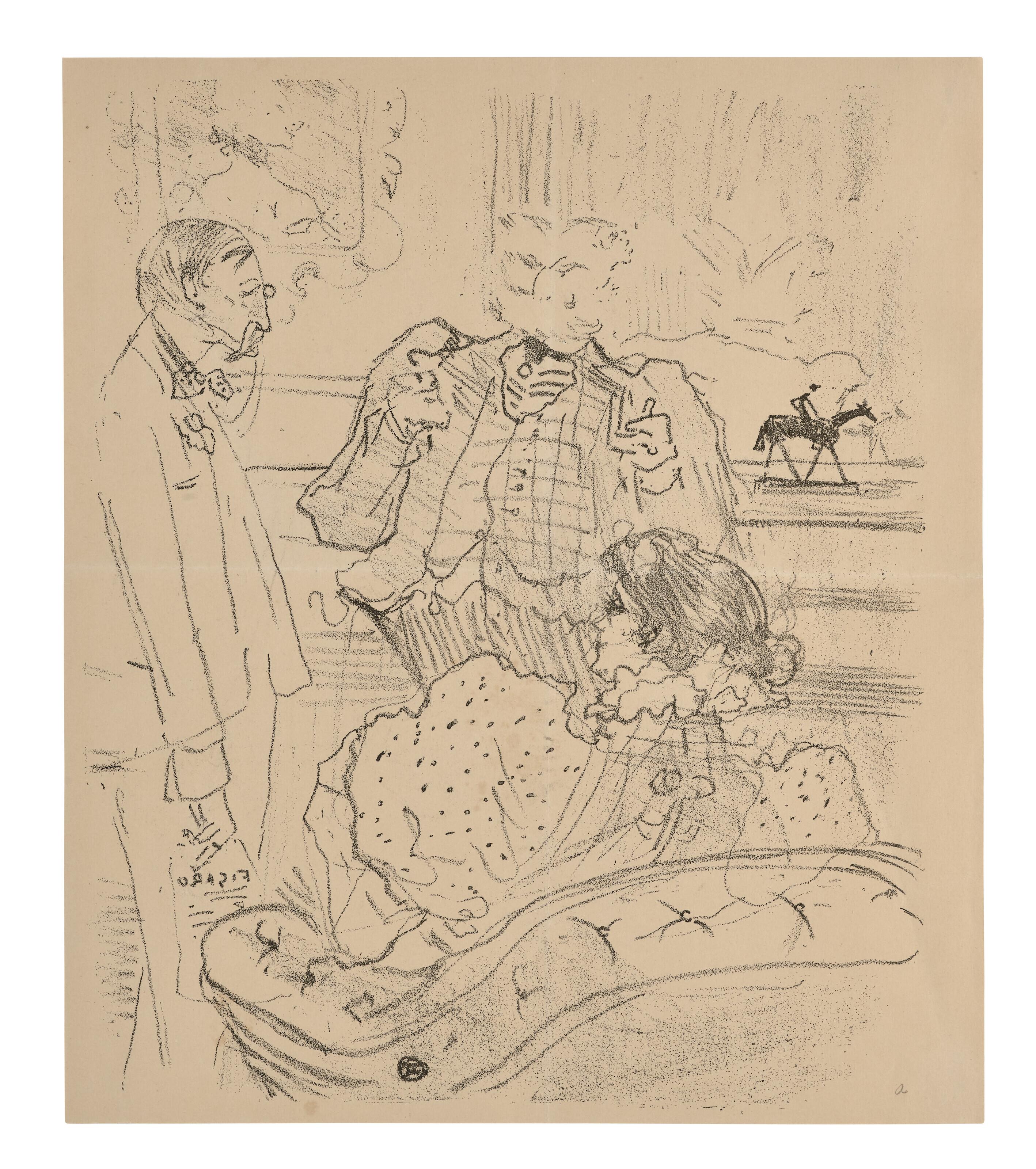 Henri De Toulouse-Lautrec - Le gage