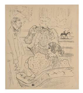 Henri De Toulouse-Lautrec - Le gage