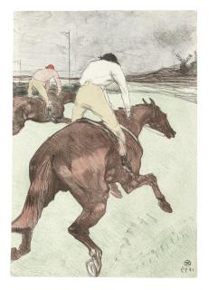 Henri De Toulouse-Lautrec - Le Jockey (D. 279; W. 308; Adr. 345)