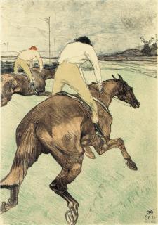 Henri De Toulouse-Lautrec - Le Jockey (D. 279; W. 308; Adr. 345)