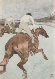 Henri De Toulouse-Lautrec - Le Jockey (Delteil 321; Adriani 345; Wittrock 308)