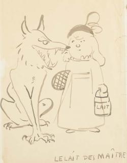 Henri de Toulouse-Lautrec - Le lait des maîtres