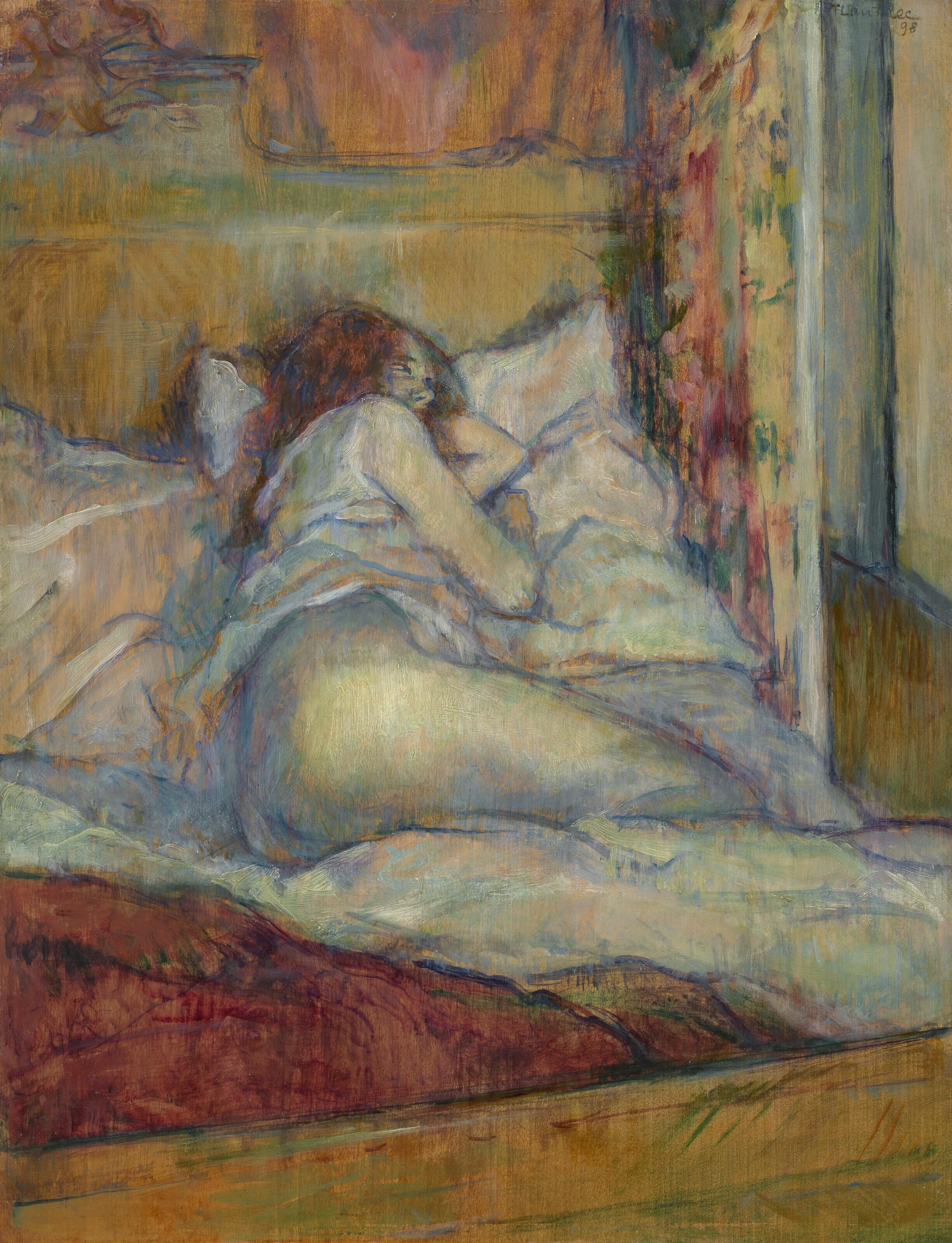 Henri De Toulouse-Lautrec - Le Lit