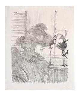 Henri De Toulouse-Lautrec - Le Margoin (Mademoiselle Louise Blouet)