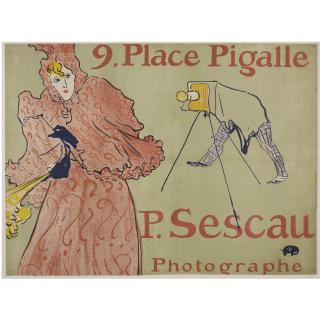 Henri de Toulouse-Lautrec - Le Photograph Sescau (Wittrock P. 22)